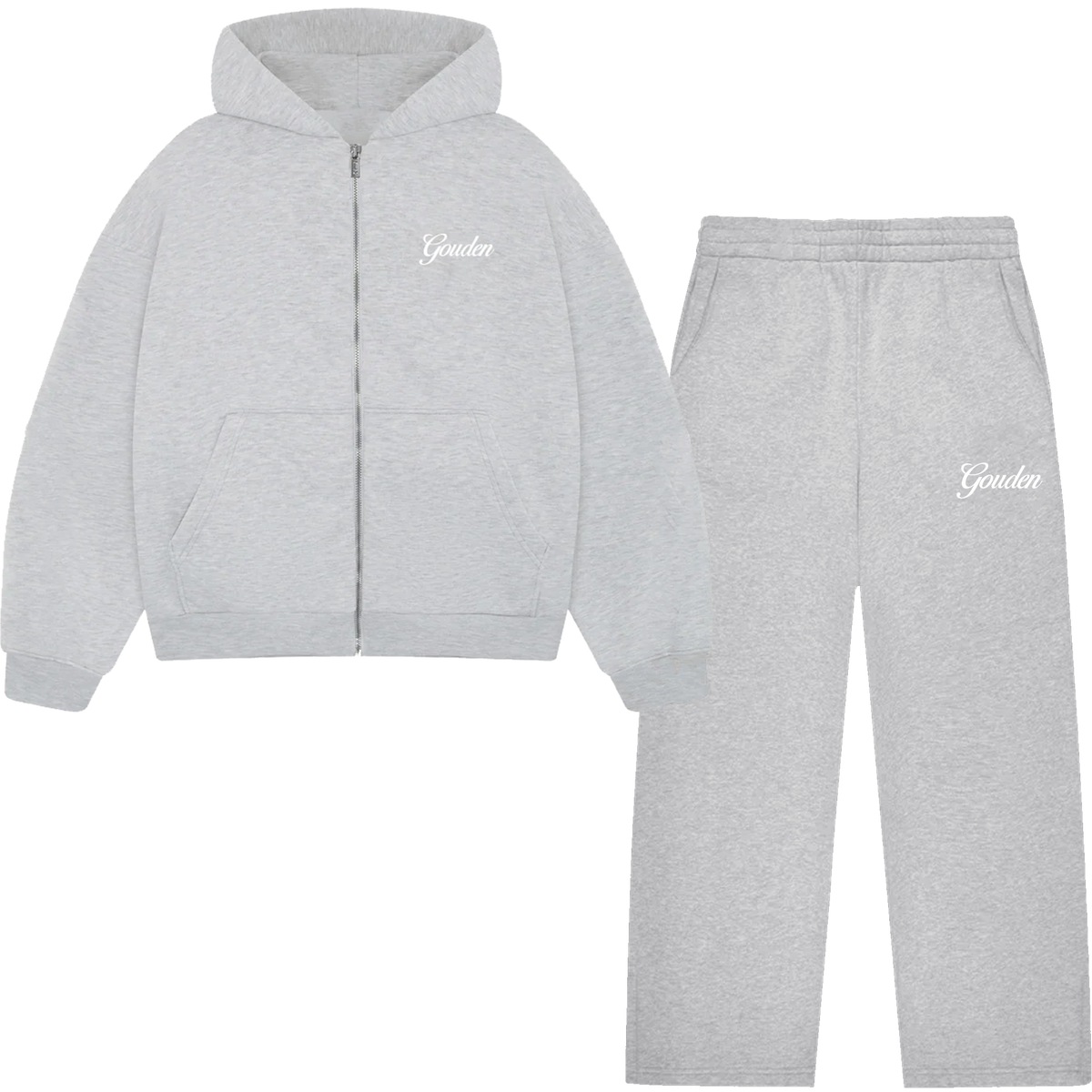 GREY JACKET SET