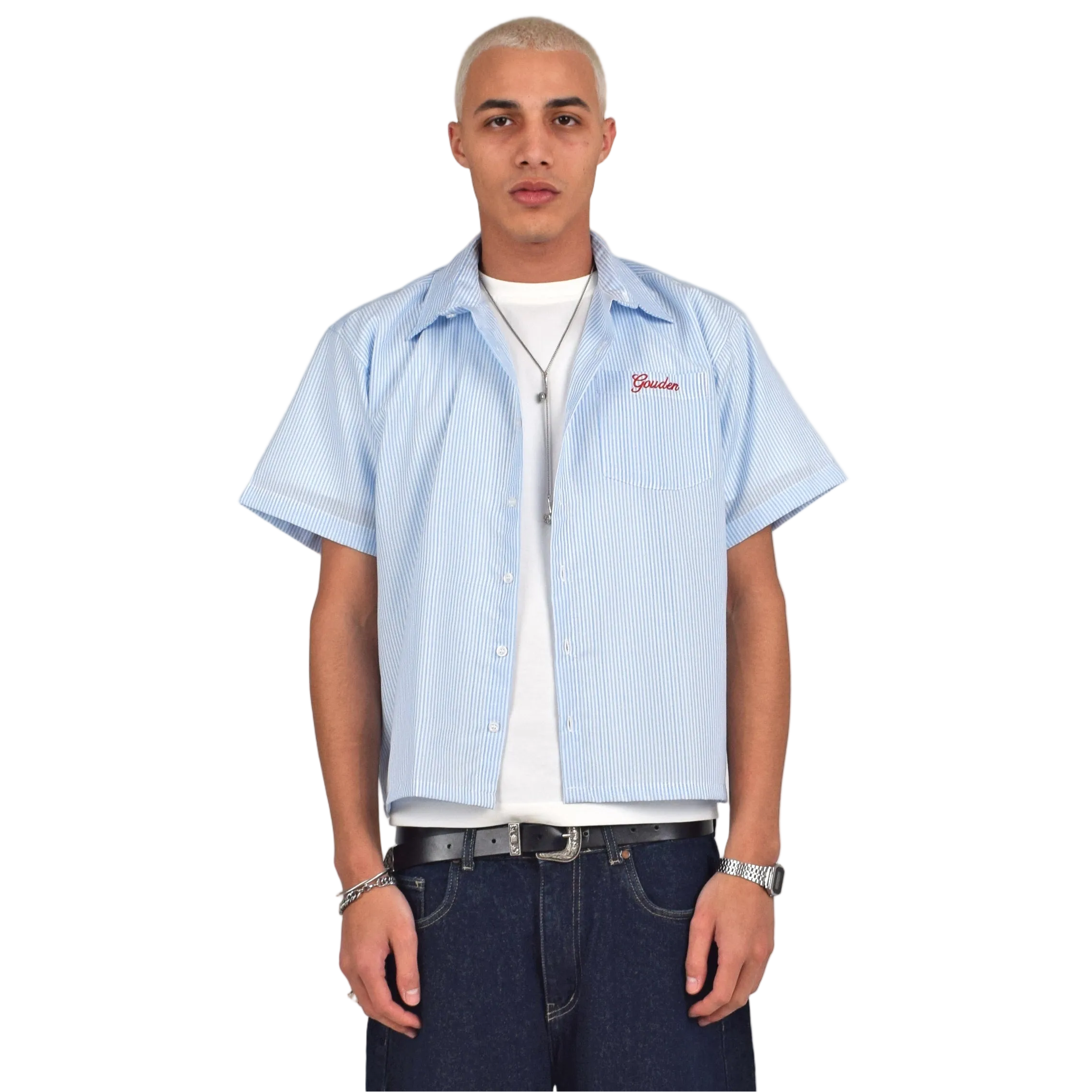 STRIPED SHIRT - BLUE