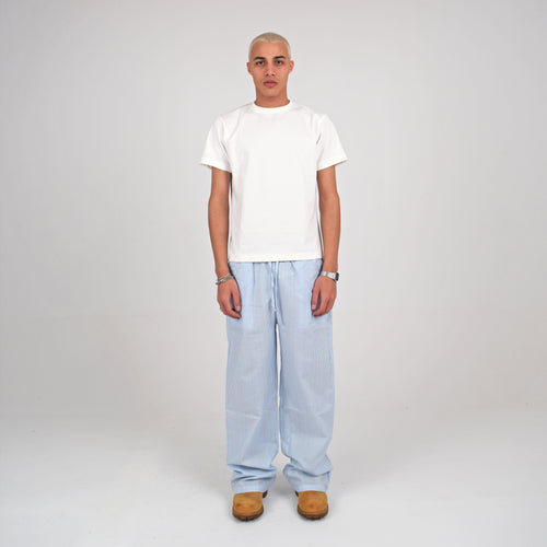 STRIPED PANTS - BLUE
