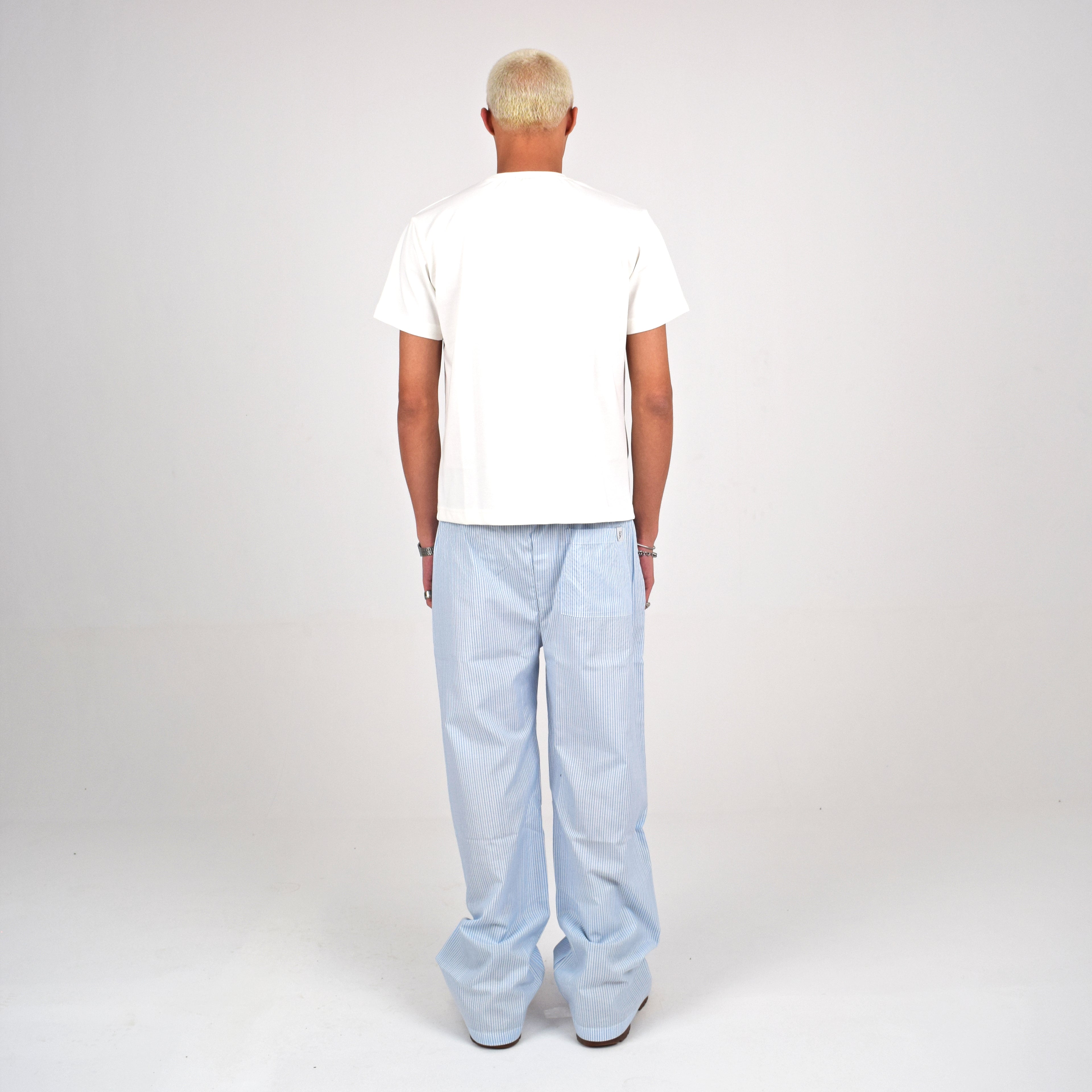 STRIPED PANTS - BLUE