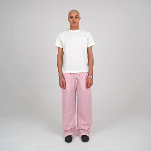 STRIPED PANTS - PINK