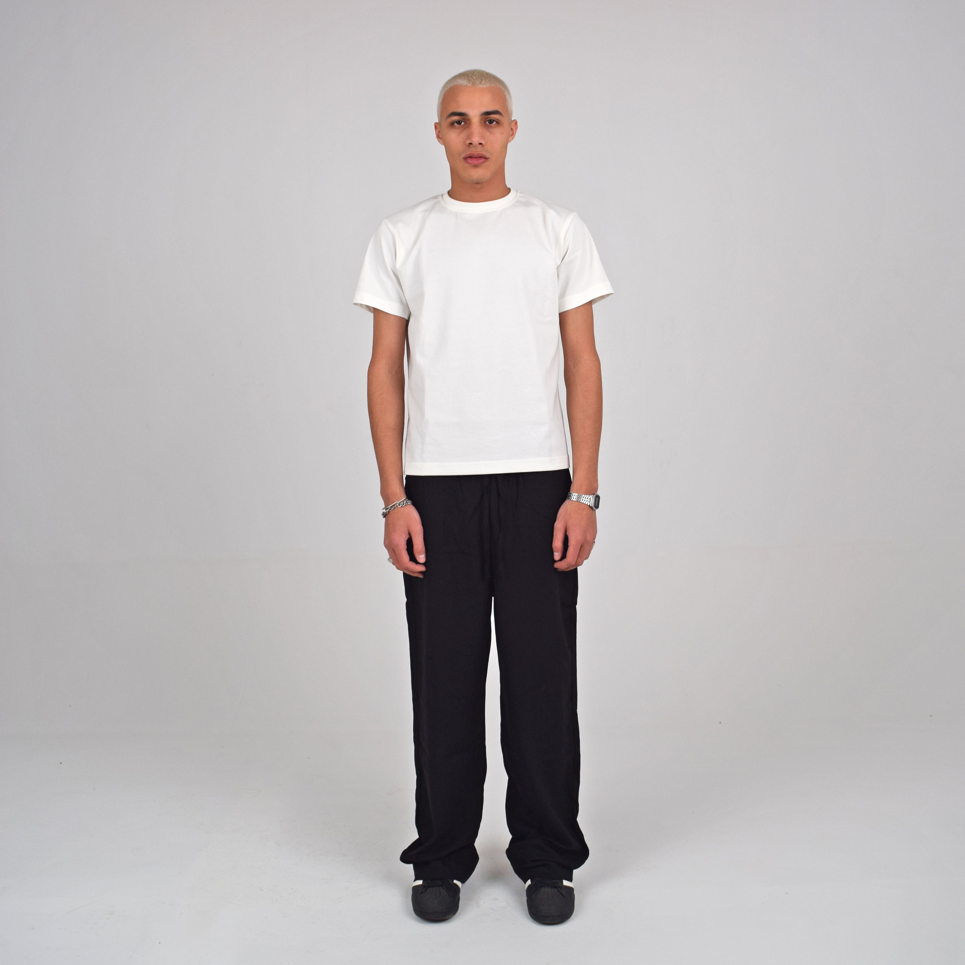 WHITE REGULAR FIT T-SHIRT