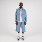 LIGHT DENIM JORTS