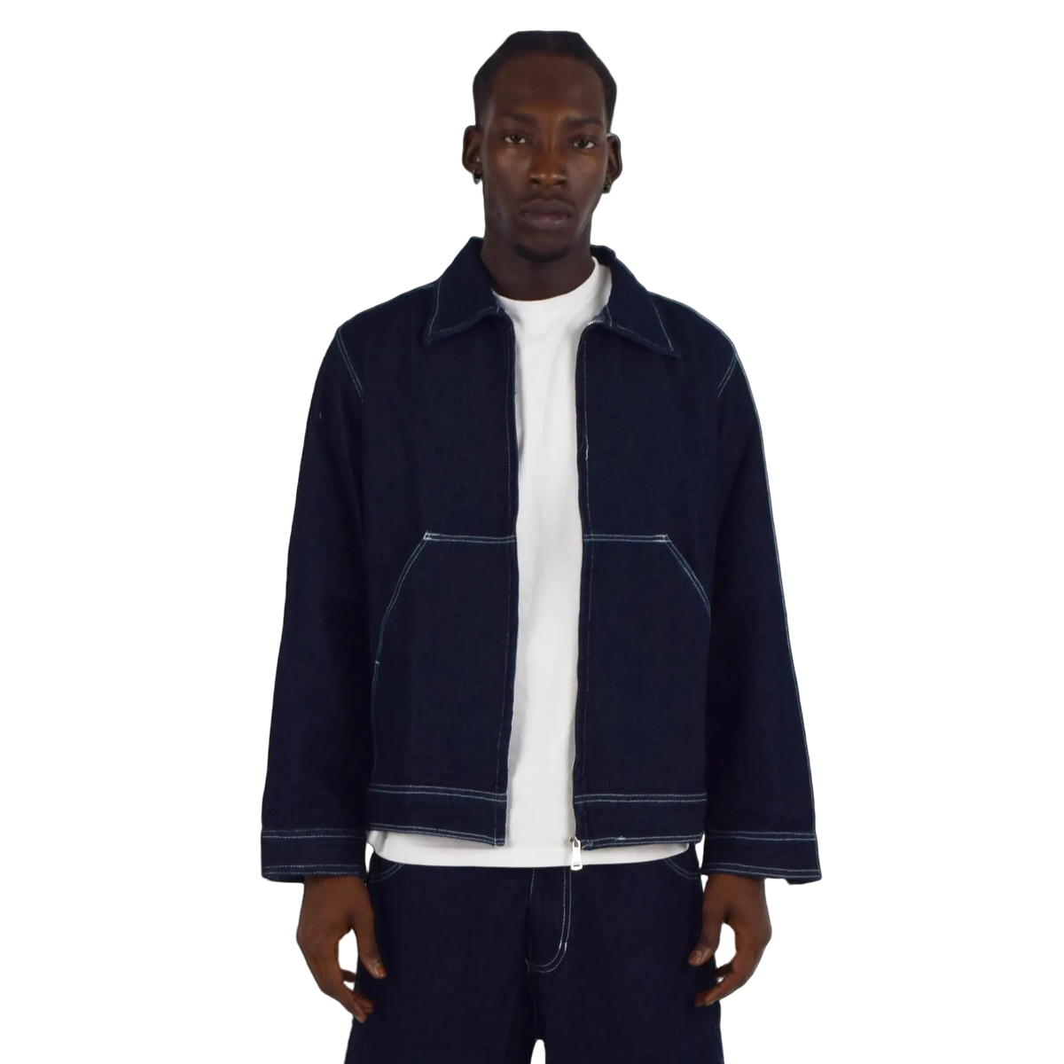 RAW DENIM JACKET