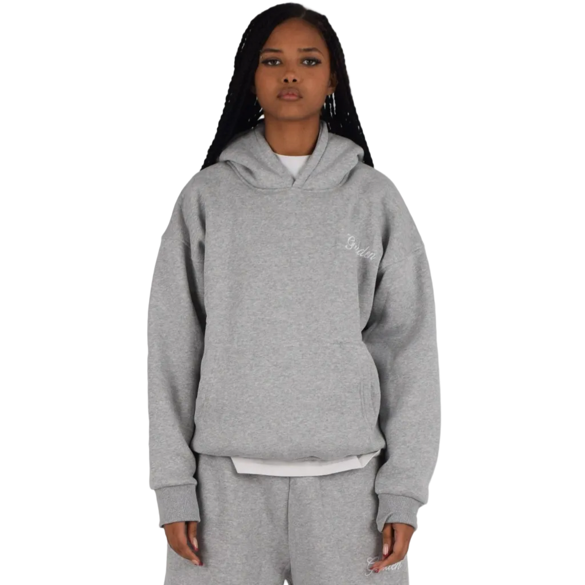 GREY HOODIE