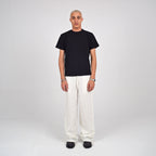 BLACK REGULAR FIT T-SHIRT