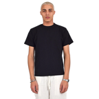 BLACK REGULAR FIT T-SHIRT