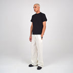 BLACK REGULAR FIT T-SHIRT