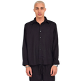 LINEN SHIRT - BLACK