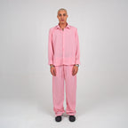 LINEN PANTS - PINK