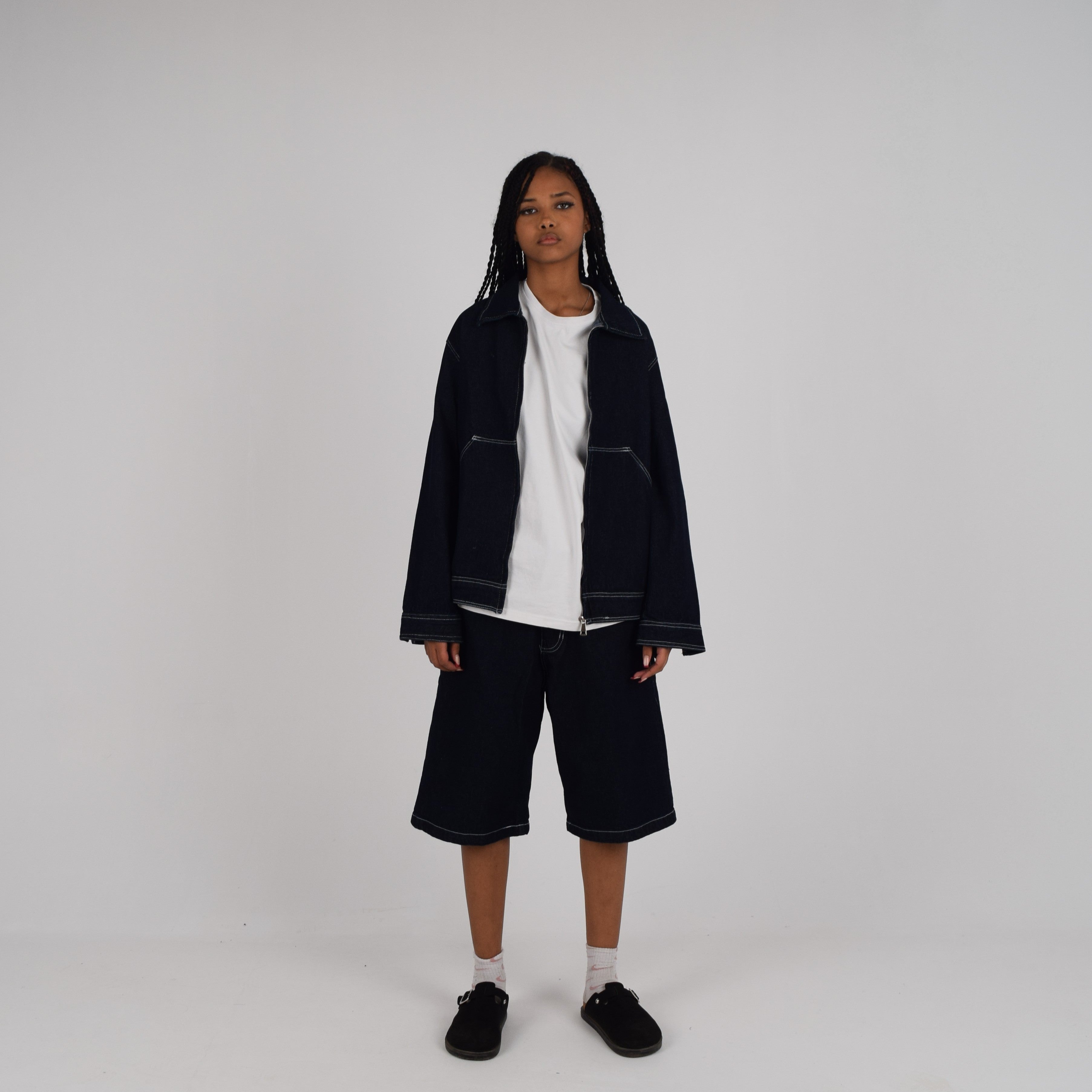 RAW DENIM JACKET