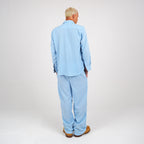 LINEN PANTS - BLUE