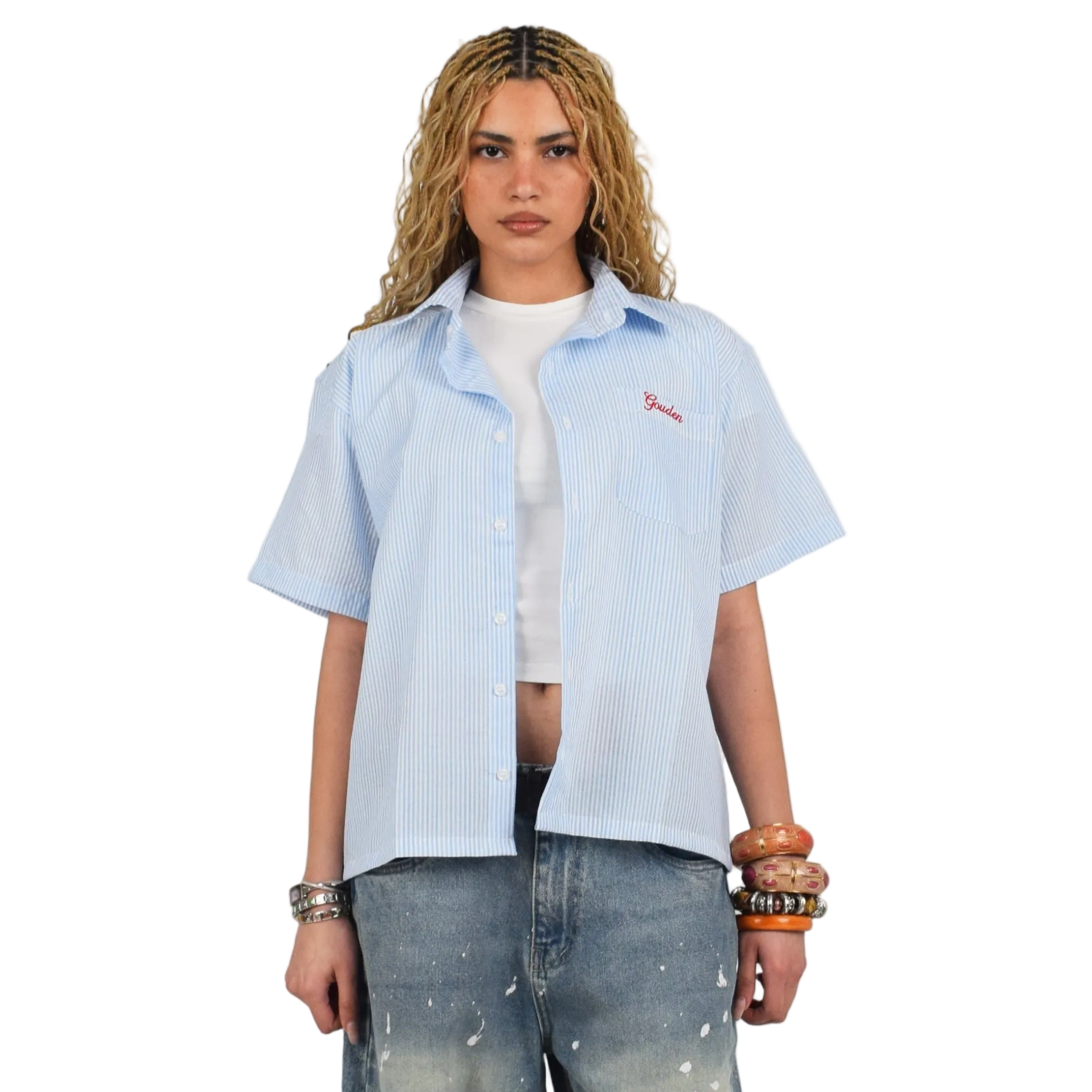 STRIPED SHIRT - BLUE