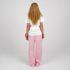 STRIPED PANTS - PINK