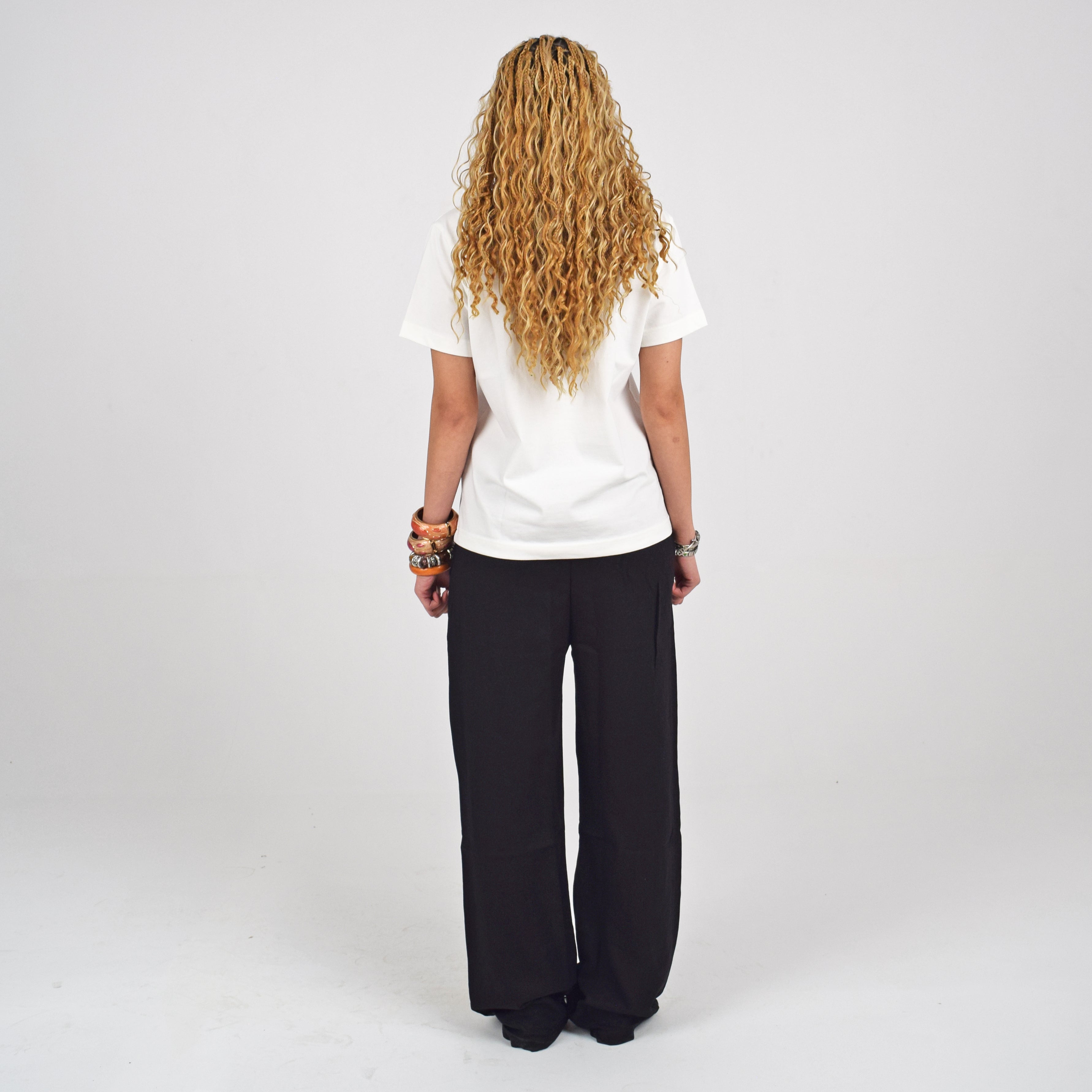 WHITE REGULAR FIT T-SHIRT