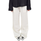 LINEN PANTS - WHITE