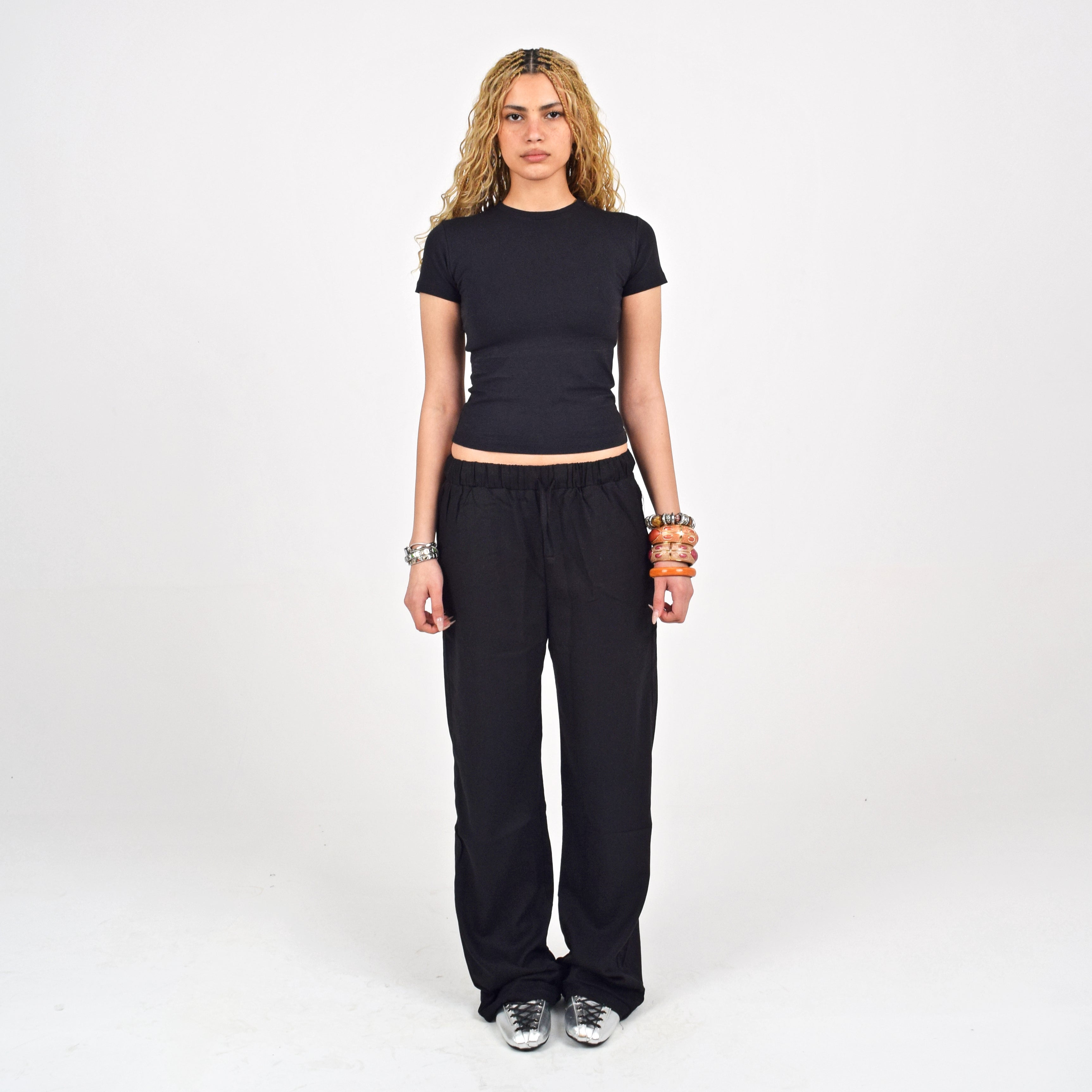 WOMEN TOP - BLACK