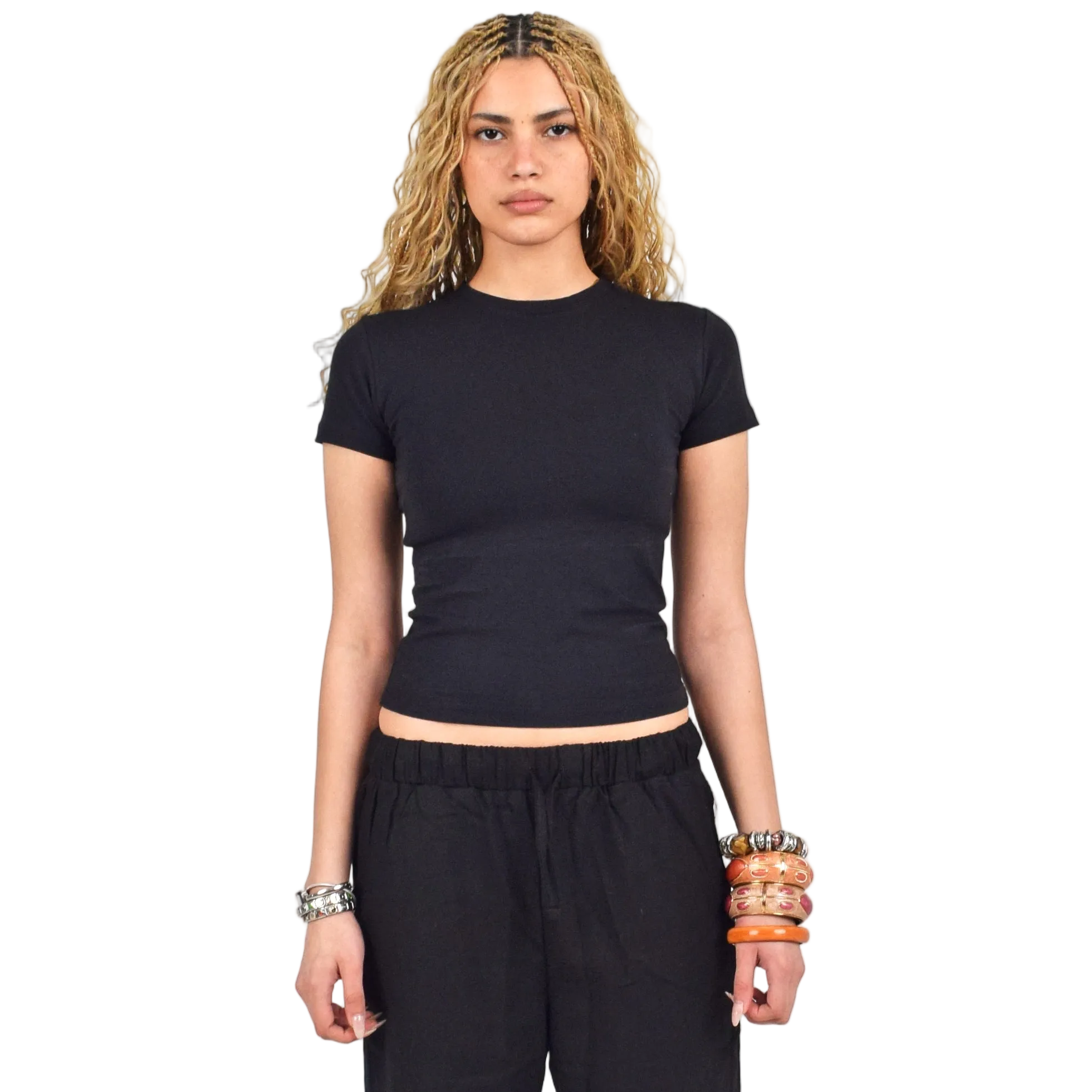 WOMEN TOP - BLACK