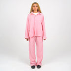 LINEN PANTS - PINK