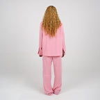 LINEN PANTS - PINK