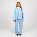 LINEN PANTS - BLUE
