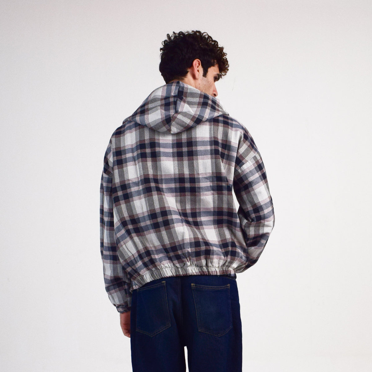 GREY PLAID JACKET