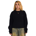 BLACK KNIT SWEATER