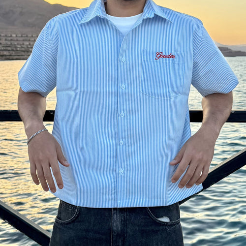 STRIPED SHIRT - BLUE