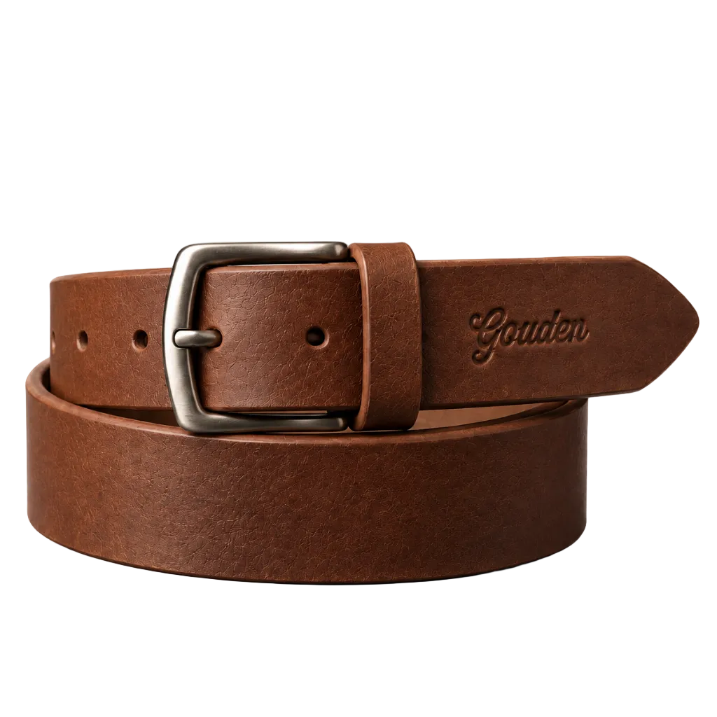 BROWN LEATHER BELT