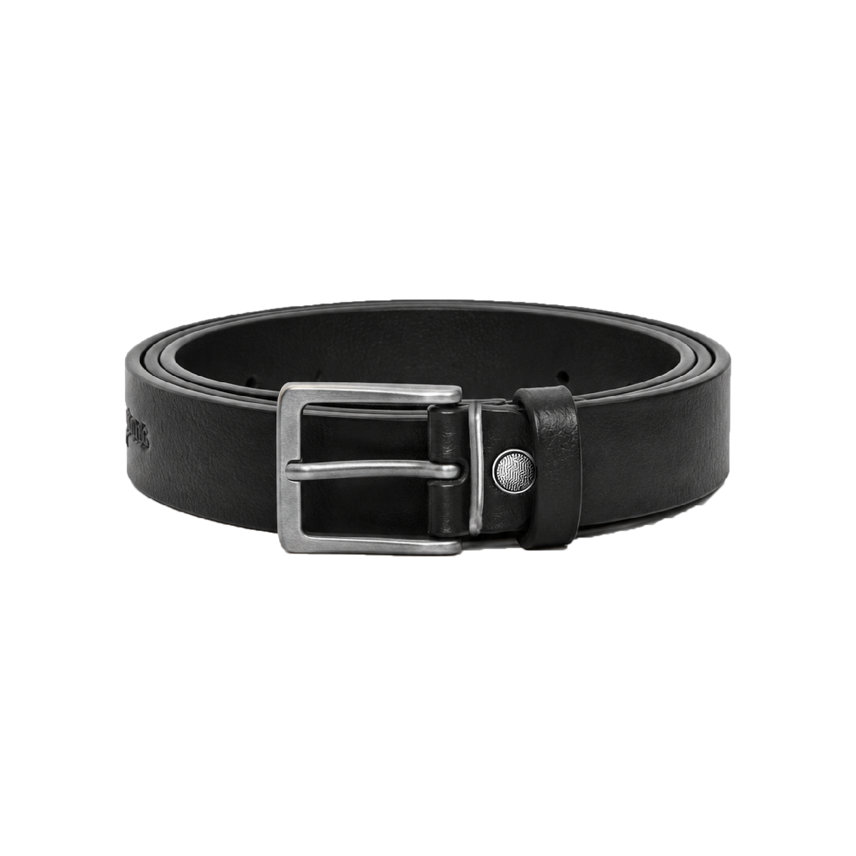 BLACK LEATHER BELT