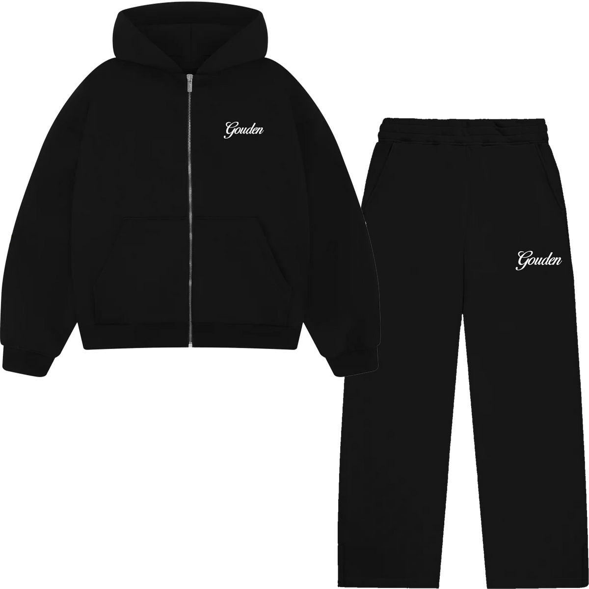 BLACK JACKET SET