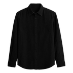 LINEN SHIRT - BLACK