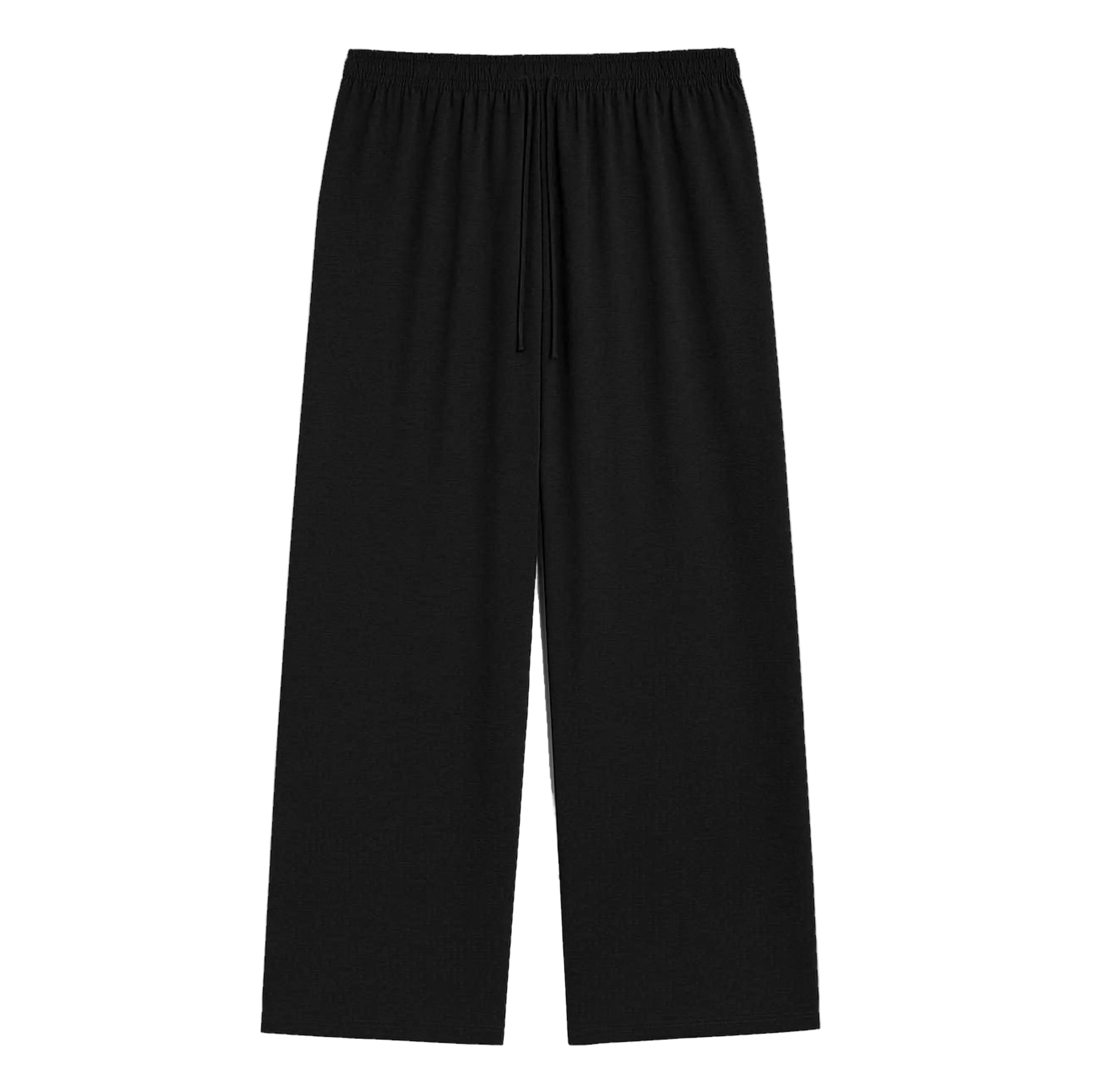 LINEN PANTS - BLACK