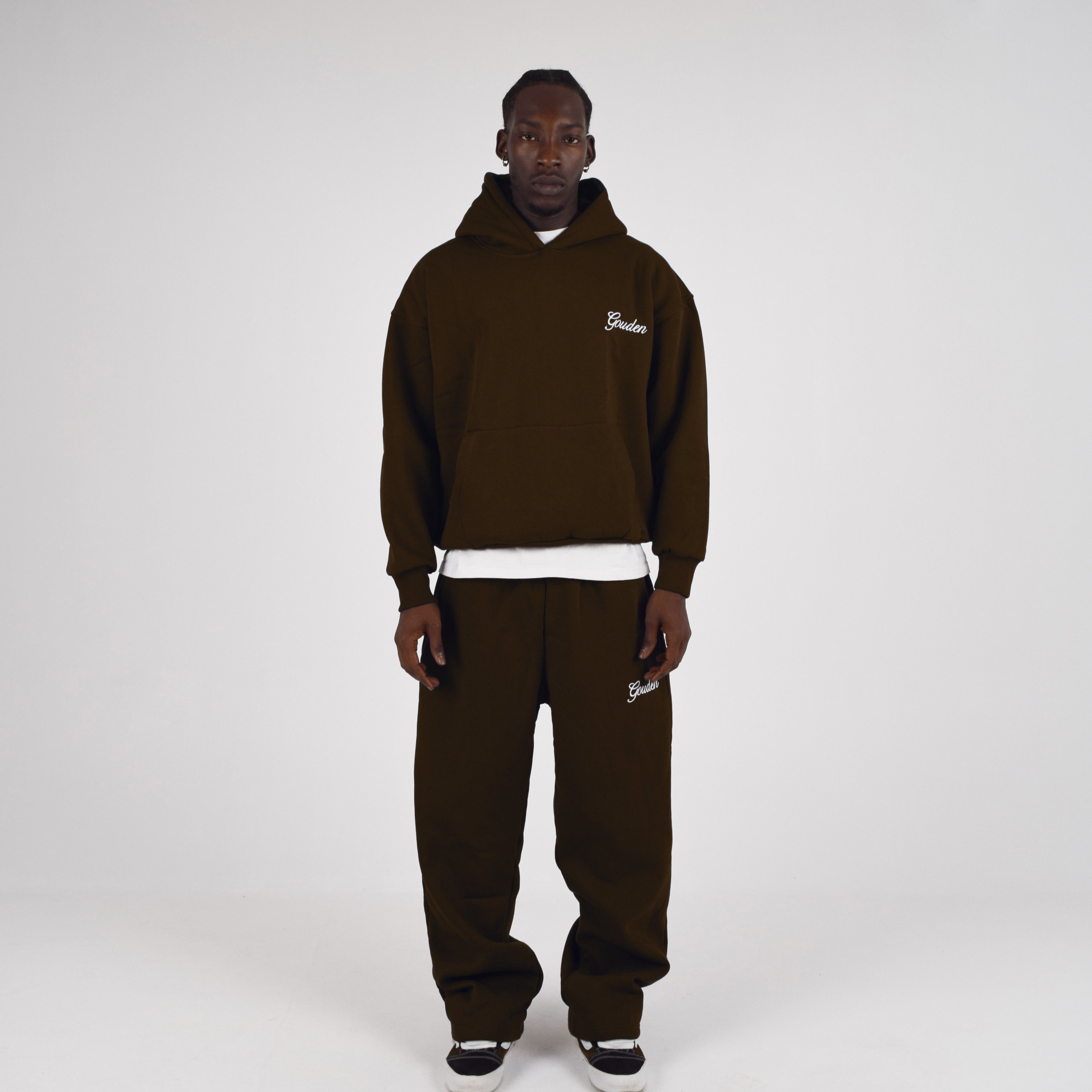 BROWN HOODIE