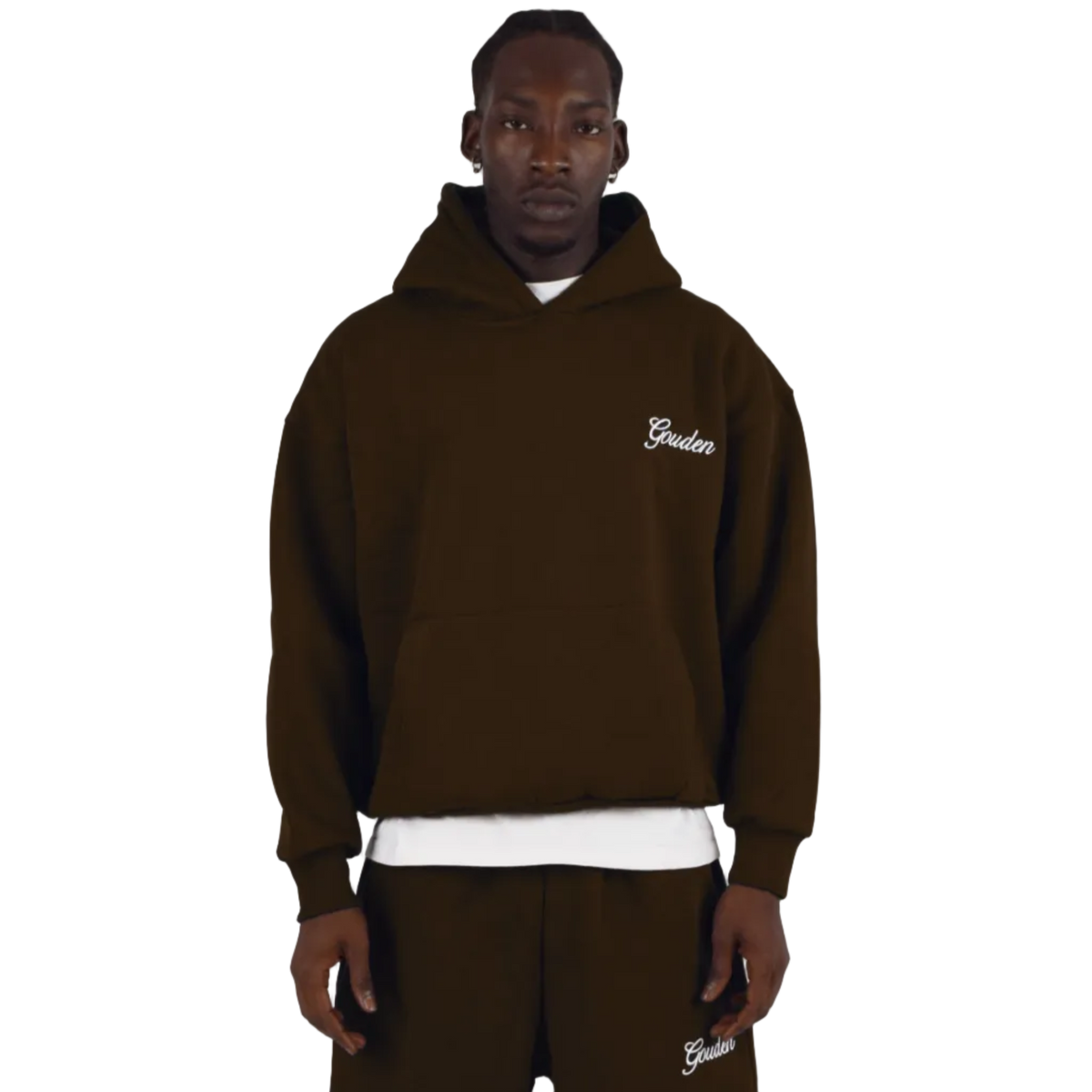BROWN HOODIE
