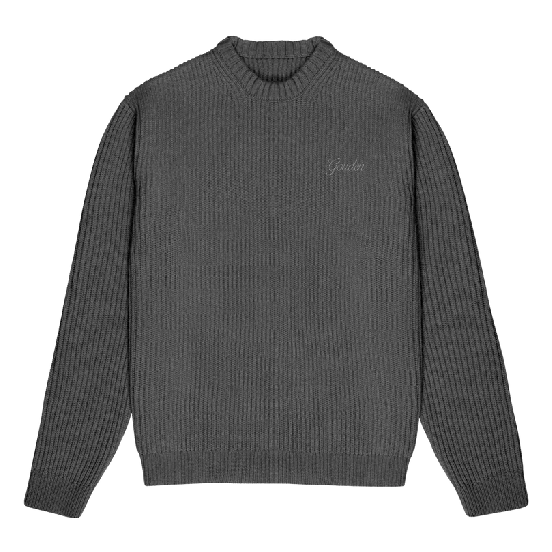 GREY KNIT SWEATER