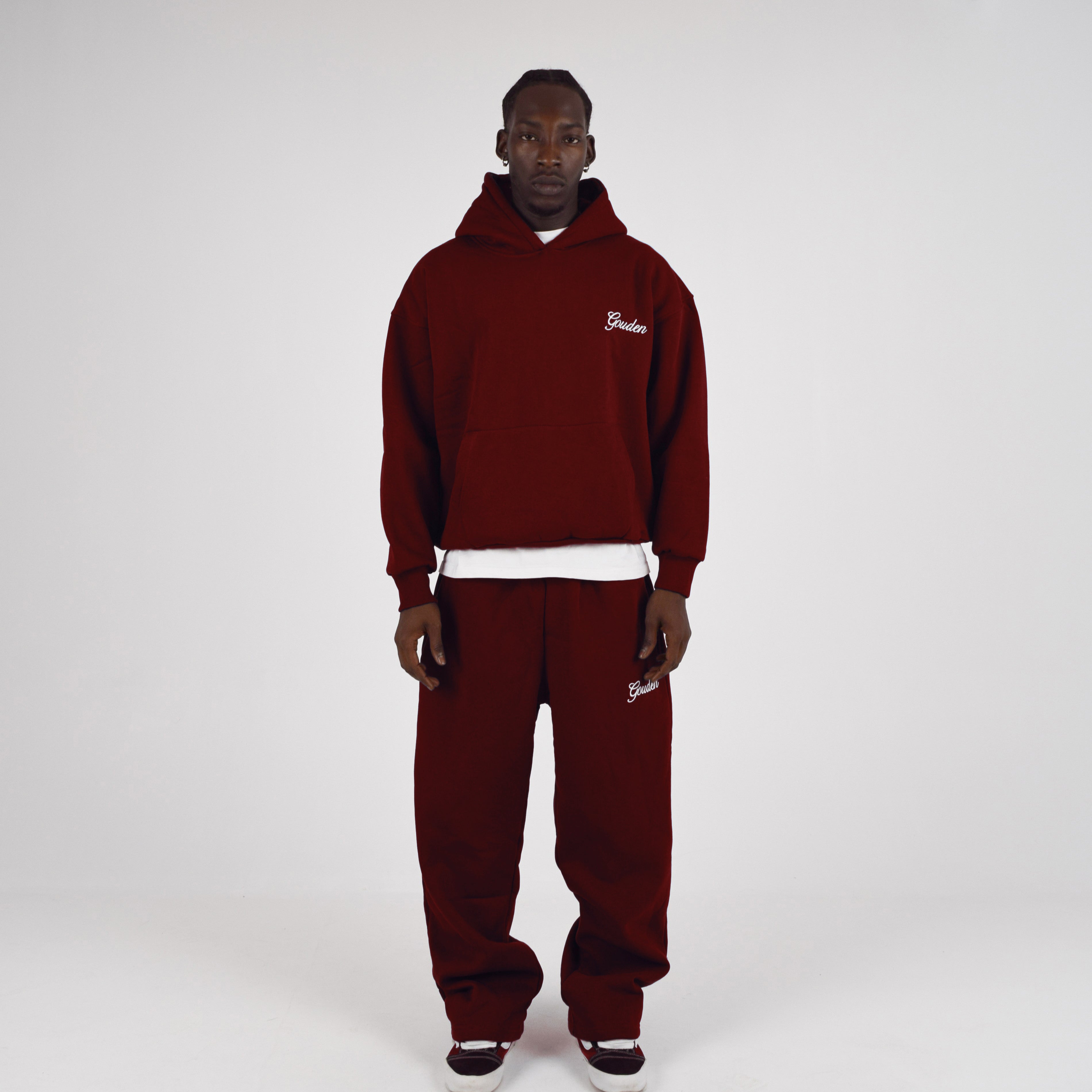 BURGUNDY HOODIE