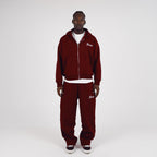 BURGUNDY JACKET