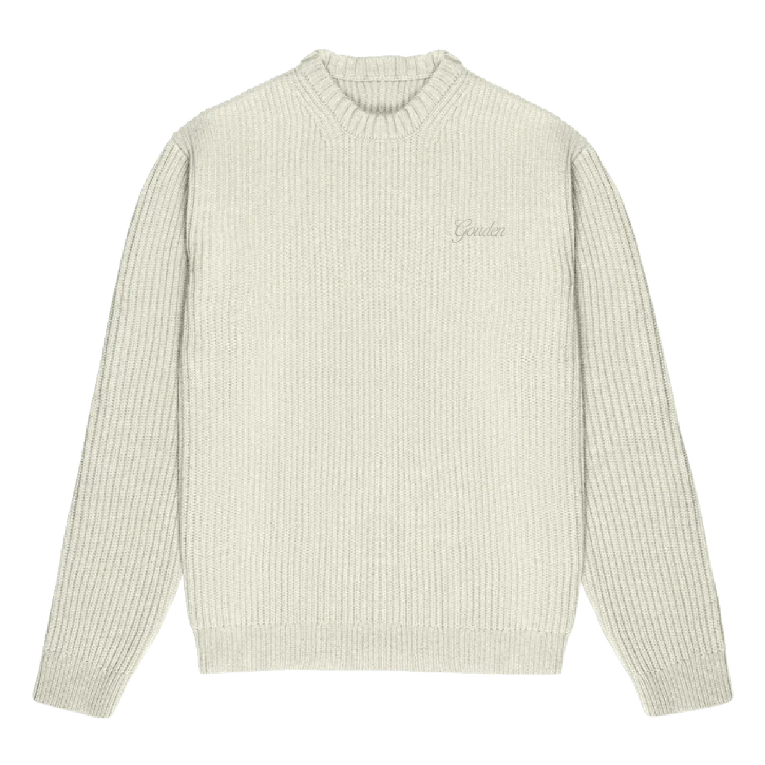 CREAM KNIT SWEATER