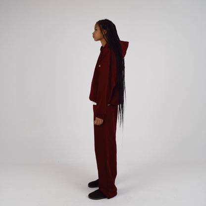 BURGUNDY SWEATPANTS
