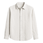 LINEN SHIRT - WHITE
